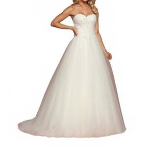 NEW DAVINCI BRIDAL classic ball gown dress in white